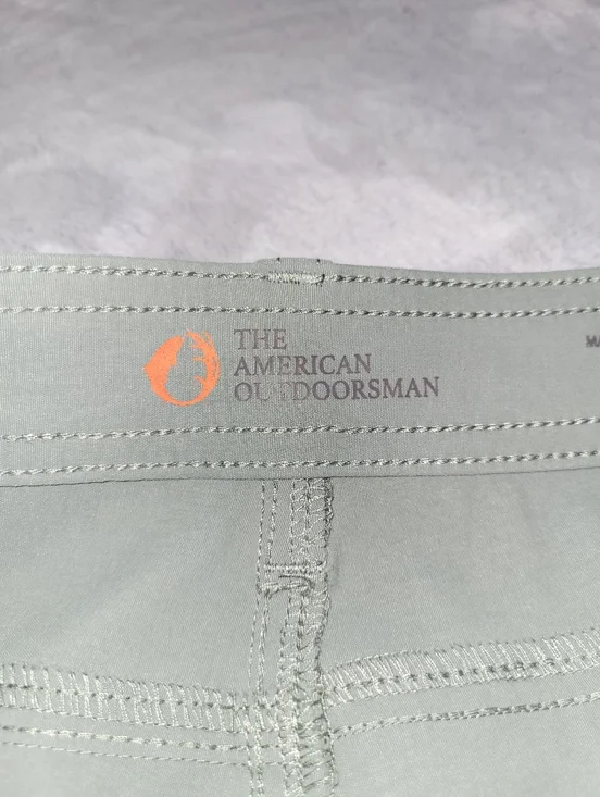 The American Outdoorsman Mens Size 34 Nylon Hiking Trail Shorts UPF 50 Stretch - Picture 8 of 15